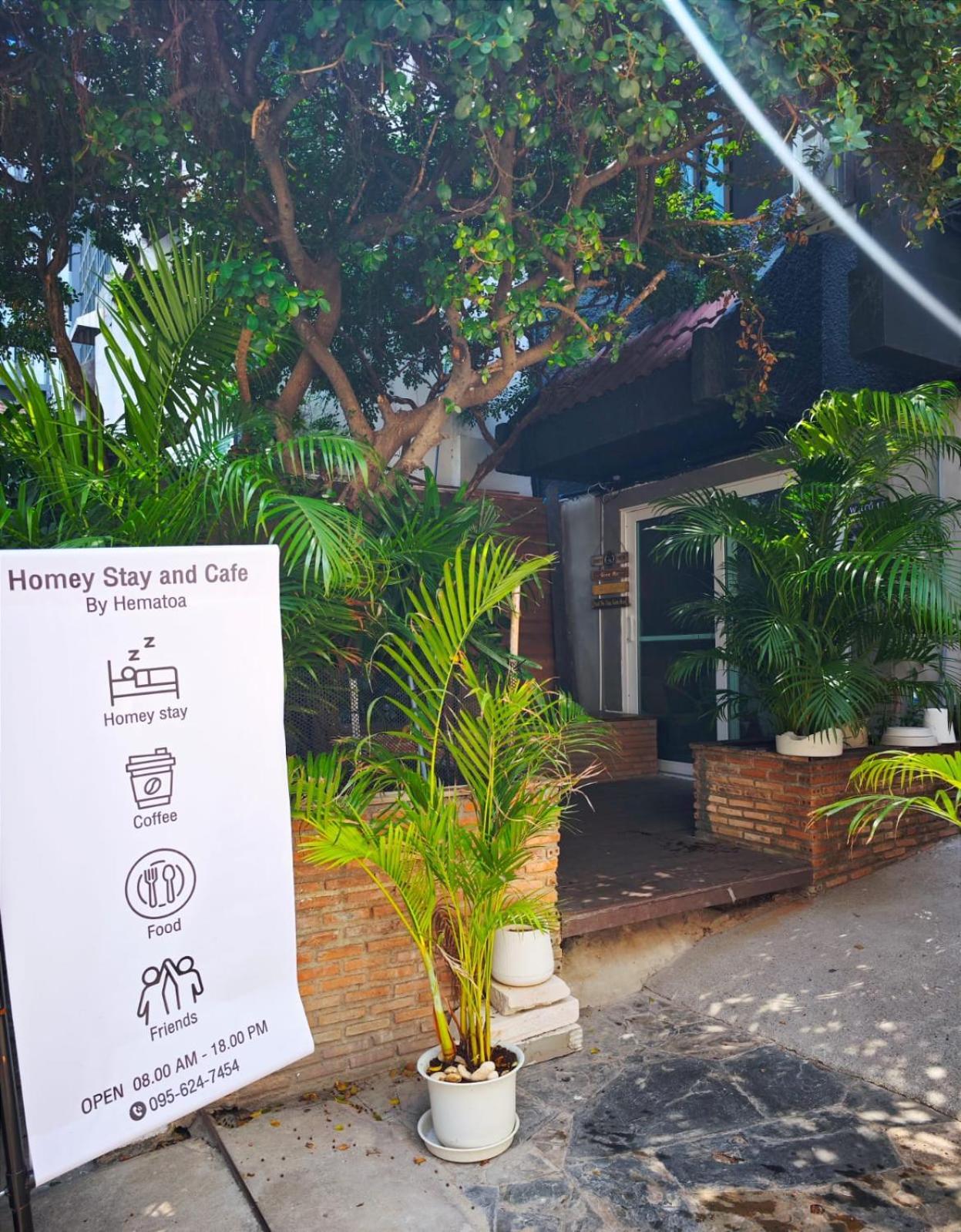Homey Stay And Cafe By Hematoa Bangkok Luaran gambar